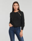 Maglione  Only  ONLEMMA LS BUTTON ONECK KNT  Nero -  Maglioni Donna - 2