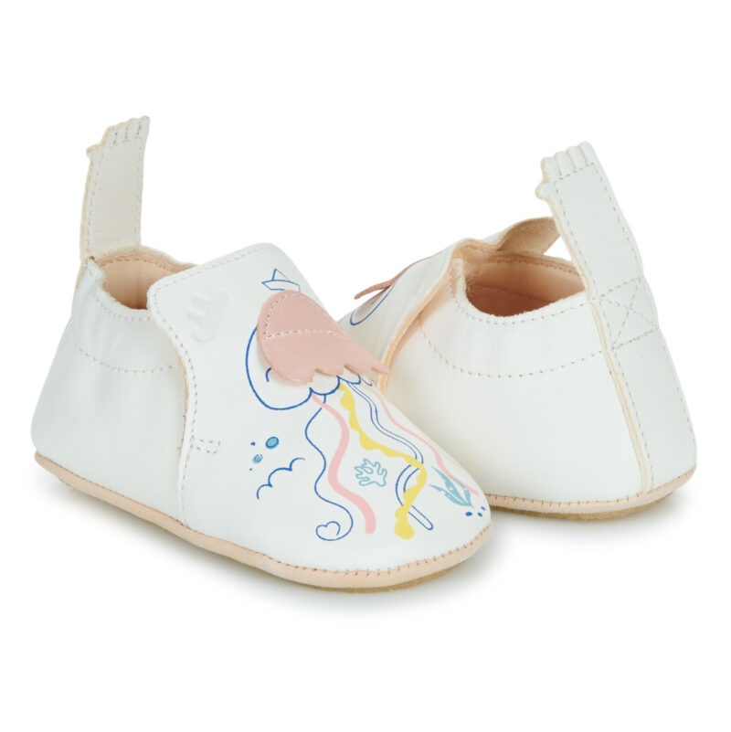 Easy Peasy MY BLUBLU PIEUVRE Bianco Pantofole Bambina - 4