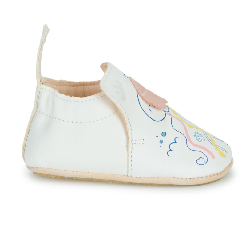 Easy Peasy MY BLUBLU PIEUVRE Bianco Pantofole Bambina - 5