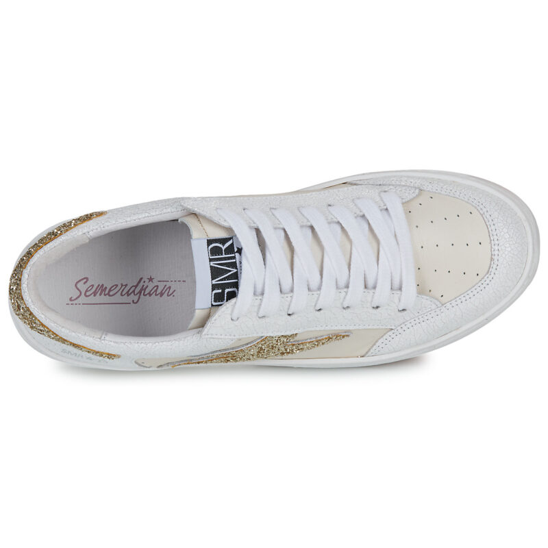 Semerdjian  NOUBAR  Bianco -  Sneakers basse Donna - 6