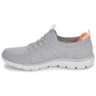 Skechers  SUMMITS - CLASSIC  Grigio -  Sneakers basse Donna - 4
