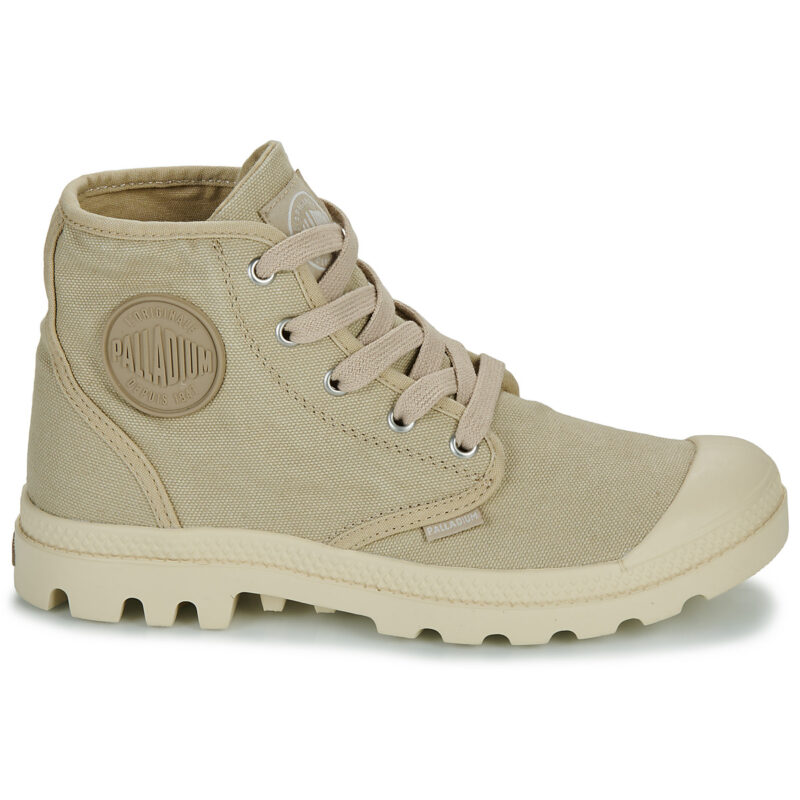 Palladium PAMPA HI Beige Sneakers alte Donna - 2