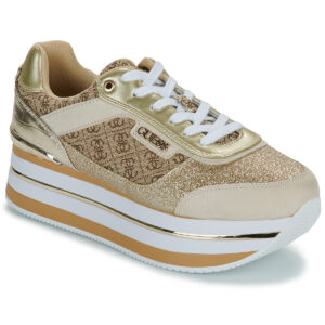 Guess  HANSIN 2  Oro -  Sneakers basse Donna