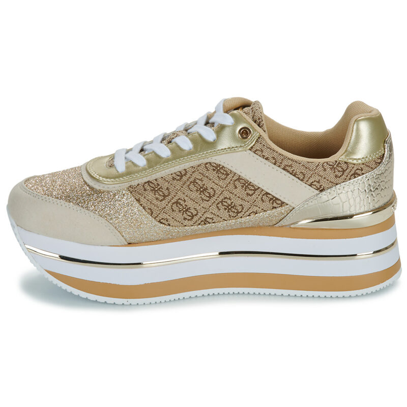 Guess HANSIN 2 Oro Sneakers basse Donna - 4