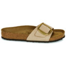 Chaussons femme BIRKENSTOCK Madrid Big Buckle Nubuck / Sandcastle / Beige classique - Pointure 2