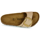 Chaussons femme BIRKENSTOCK Madrid Big Buckle Nubuck / Sandcastle / Beige classique - Pointure 6