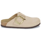 BIRKENSTOCK Boston Big Buckle Nubuck / Sandcastle / Stretto Beige Zoccoli Donna - 2
