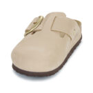 BIRKENSTOCK Boston Big Buckle Nubuck / Sandcastle / Stretto Beige Zoccoli Donna - 3