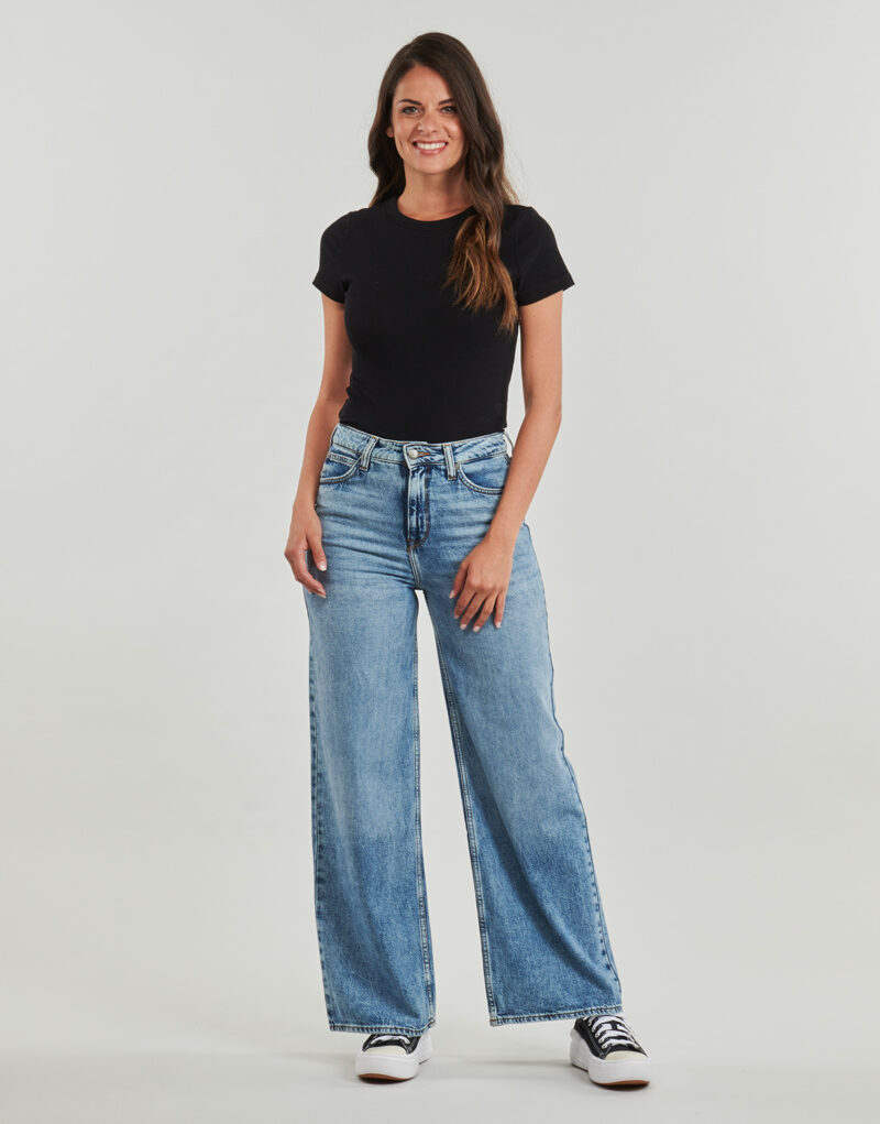 Jeans Flare  Lee  STELLA A LINE  Blu -  Jeans Flare Donna - 2