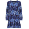 Robe Desigual VEST LUCA Bleu Robes Longues Femme