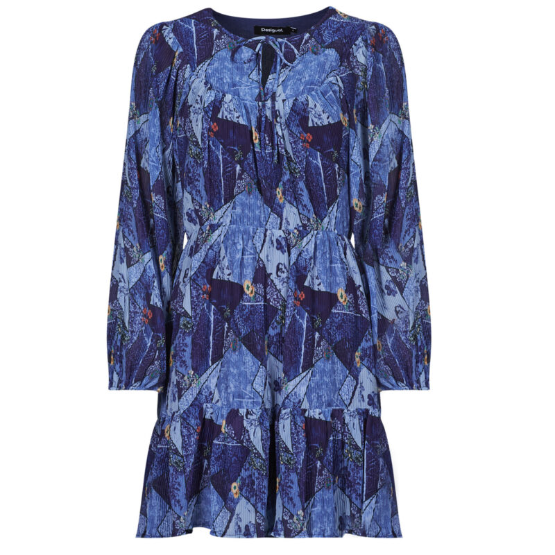 Abito   Desigual  VEST LUCA  Blu -   Abiti Lunghi Donna - 1