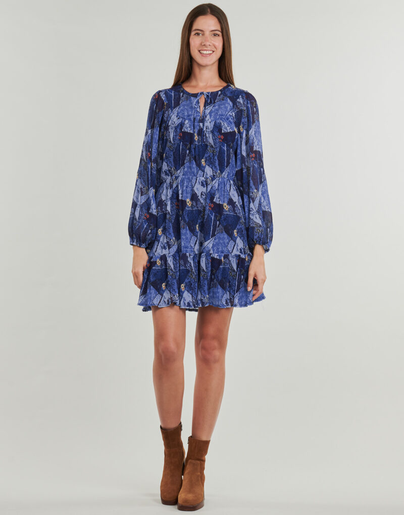 Abito   Desigual  VEST LUCA  Blu -   Abiti Lunghi Donna - 2