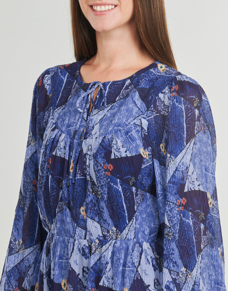 Abito   Desigual  VEST LUCA  Blu -   Abiti Lunghi Donna - 5