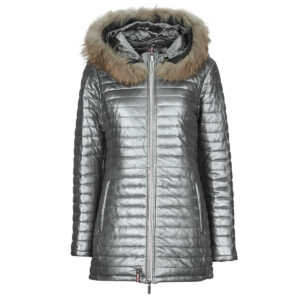 Piumino Oakwood BRIDGET METAL (raccoon fur) Argento Piumini Donna