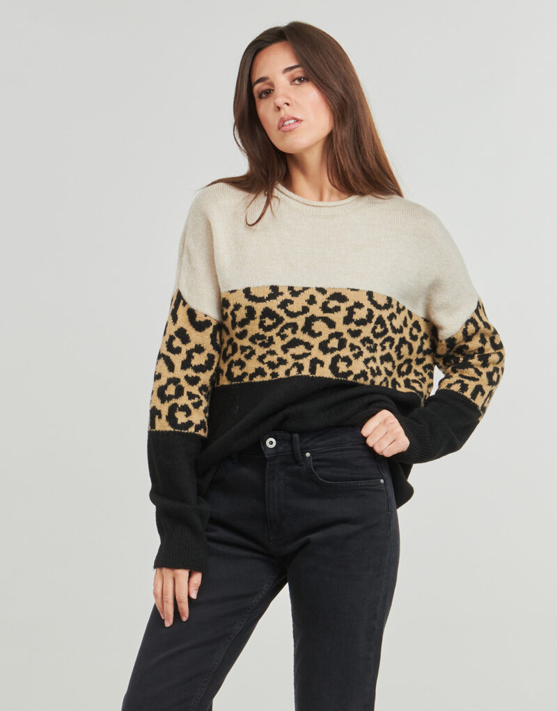 Maglione  Only  ONLJADE   Marrone Maglioni Donna - 2
