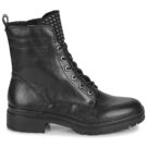Tamaris AMANIS Schwarze Damen-Ankle-Boots - Gr&ouml;&szlig;e 2