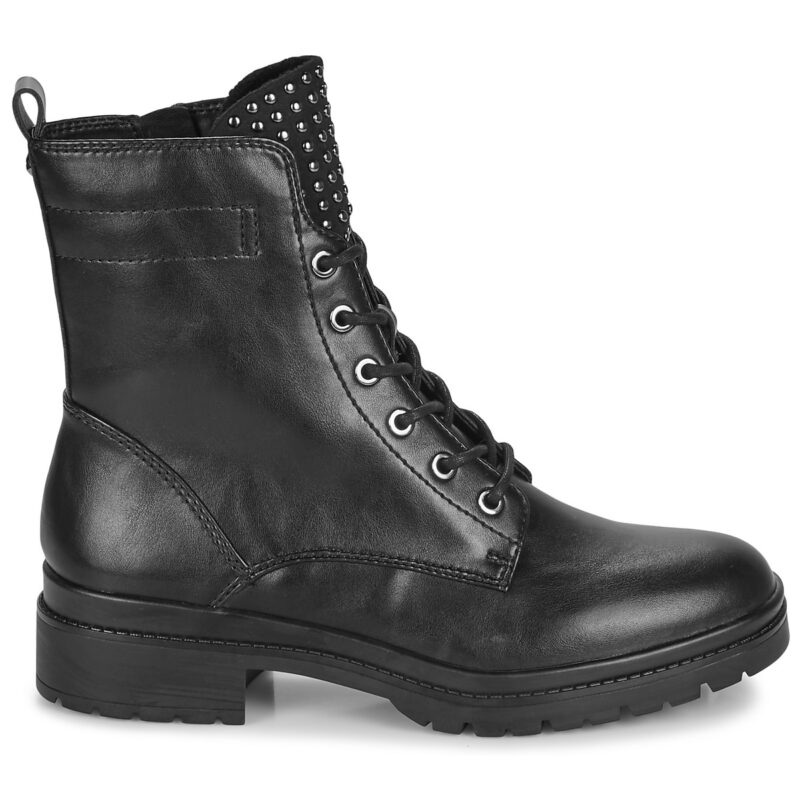 Tamaris AMANIS Schwarze Damen-Ankle-Boots - Gr&ouml;&szlig;e 2