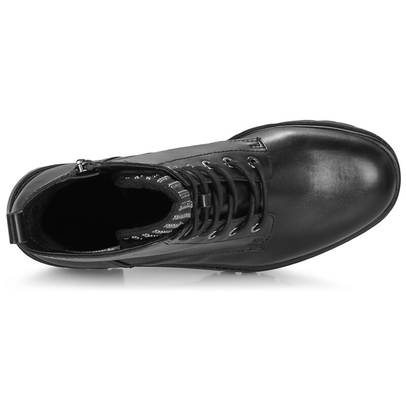 Tamaris AMANIS Schwarze Damen-Ankle-Boots - Gr&ouml;&szlig;e 6