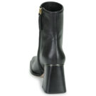 ALOHAS South Schwarze Damen-Ankle-Boots - Gr&ouml;&szlig;e 5