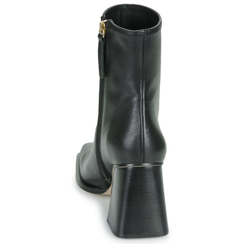 ALOHAS South Schwarze Damen-Ankle-Boots - Gr&ouml;&szlig;e 5