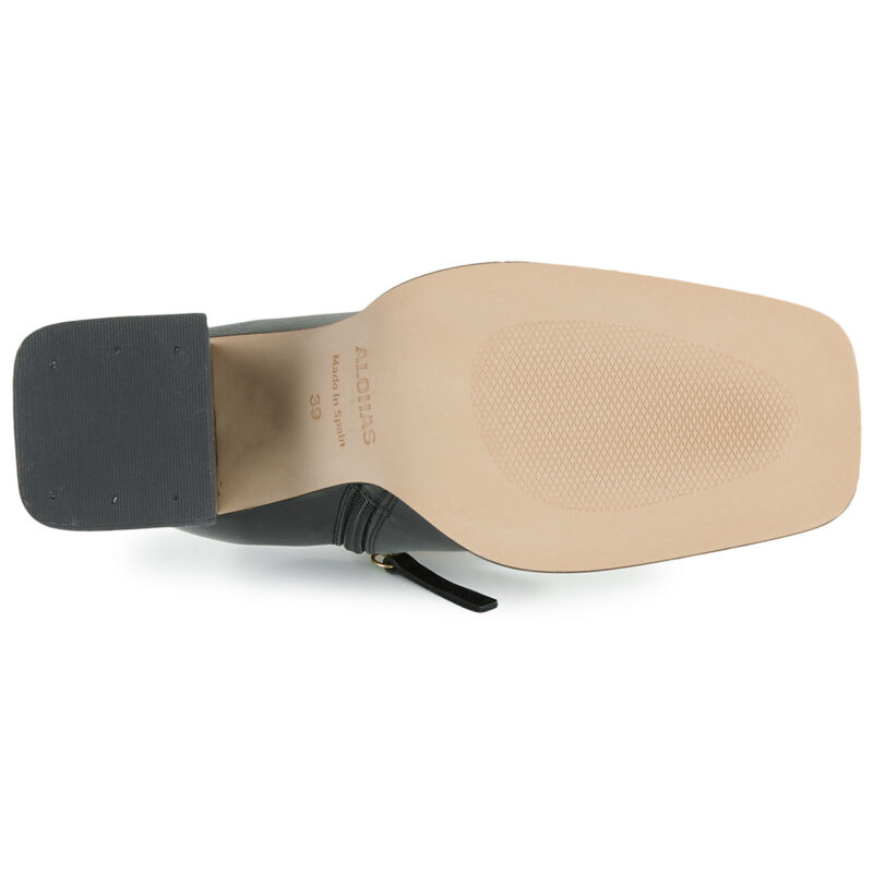 ALOHAS South Schwarze Damen-Ankle-Boots - Gr&ouml;&szlig;e 7