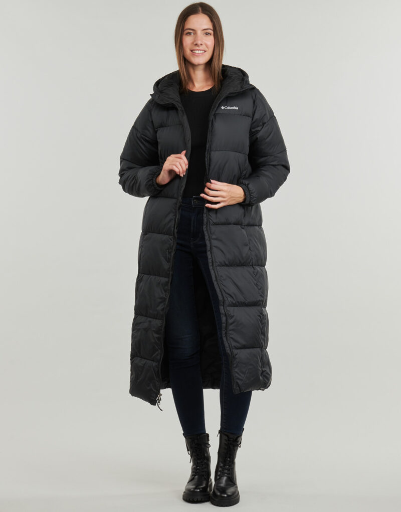 Columbia Puffect II Long Jacket Schwarz Damen Daunenjacken - 2