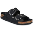BIRKENSTOCK Arizona Big Buckle Oiled / Pelle / Black / Regular Nero Ciabatta Donna - 1