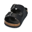 BIRKENSTOCK Arizona Big Buckle Oiled / Pelle / Black / Regular Nero Ciabatta Donna - 3