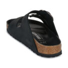BIRKENSTOCK Arizona Big Buckle Oiled / Pelle / Black / Regular Nero Ciabatta Donna - 5