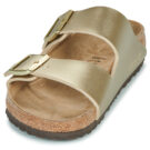 BIRKENSTOCK Arizona Birko-flor / Gold / Regular Gold Damen-Hausschuh - 3