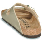 BIRKENSTOCK Arizona Birko-flor / Gold / Regular Gold Damen-Hausschuh - 5