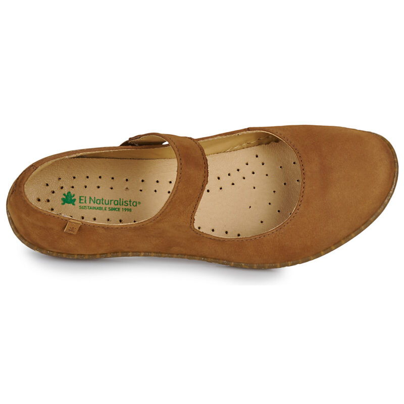 El Naturalista CORAL Marron Ballerines Femme - 6