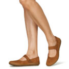 El Naturalista CORAL Marron Ballerines Femme - 8