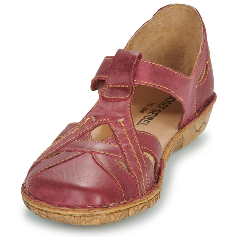 Josef Seibel ROSALIE 29 Rote Damen-Ballerinas - Gr&ouml;&szlig;e 3