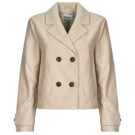 Mantel Only ONLFREJA Beige Damenm&auml;ntel - 1