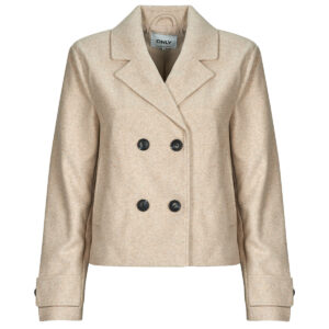 Mantella Only ONLFREJA Beige Mantelle Donna