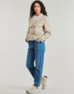 Mantel Only ONLFREJA Beige Damenm&auml;ntel - 3