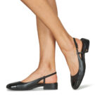 MICHAEL Michael Kors PERLA FLEX SLING FLAT Nero Ballerine Donna - 8