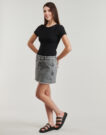 Gonne corte MICHAEL Michael Kors FRAYED DENIM MINI SKIRT Grigio Gonne corte Donna - 3