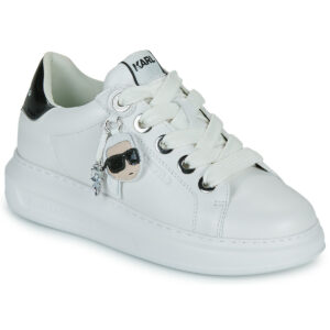 Karl Lagerfeld  KAPRI NFT Twin Pendant Lo  Bianco -  Sneakers basse Donna
