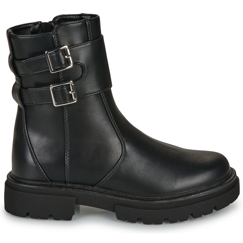 Only ONLTRINITY-7 DOUBLE BUCKLE Nero Stivaletti Donna - 2