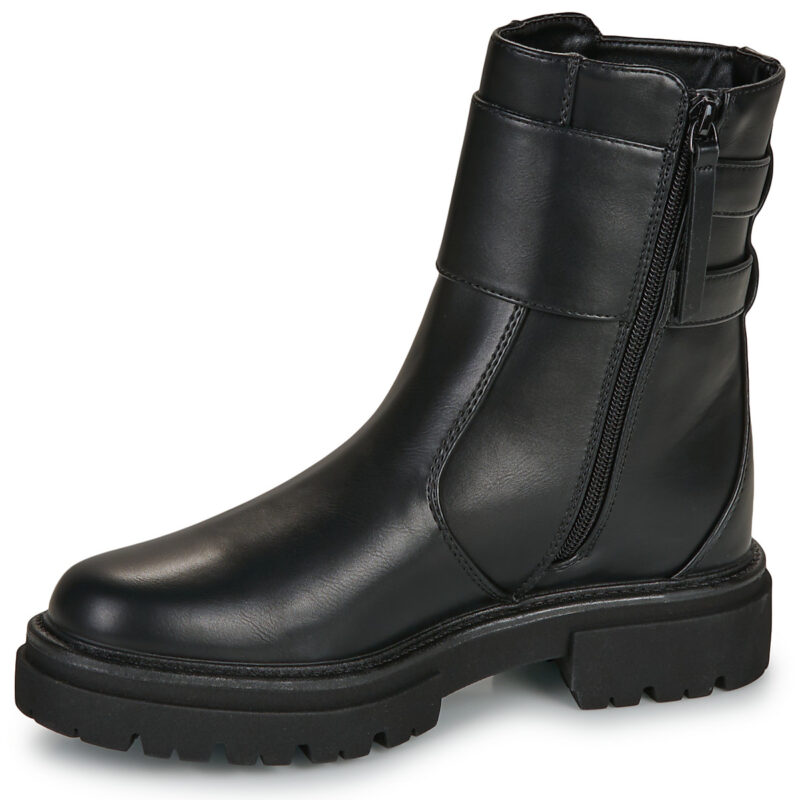 Only ONLTRINITY-7 DOUBLE BUCKLE Nero Stivaletti Donna - 4