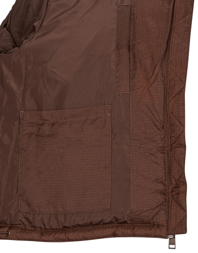 Doudoune Tommy Jeans TJW HOODED PUFFER JACKET Marron Doudounes Femme - 6