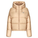 Doudoune Tommy Jeans TJW HOODED PUFFER JACKET Beige Doudounes Femme - 1