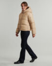Doudoune Tommy Jeans TJW HOODED PUFFER JACKET Beige Doudounes Femme - 3