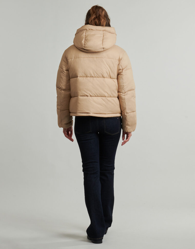 Doudoune Tommy Jeans TJW HOODED PUFFER JACKET Beige Doudounes Femme - 4