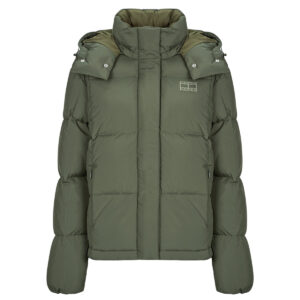 Piumino  Tommy Jeans  TJW ALASKA GRID DOWN JACKET EXT  Kaki -   Piumini Donna