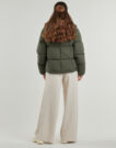 Doudoune Tommy Jeans TJW ALASKA GRID DOWN JACKET EXT Kaki Doudounes Femme - 4