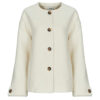 Giubbotto  JDY  JDYNELLY   Bianco -  Giubbotti Donna
