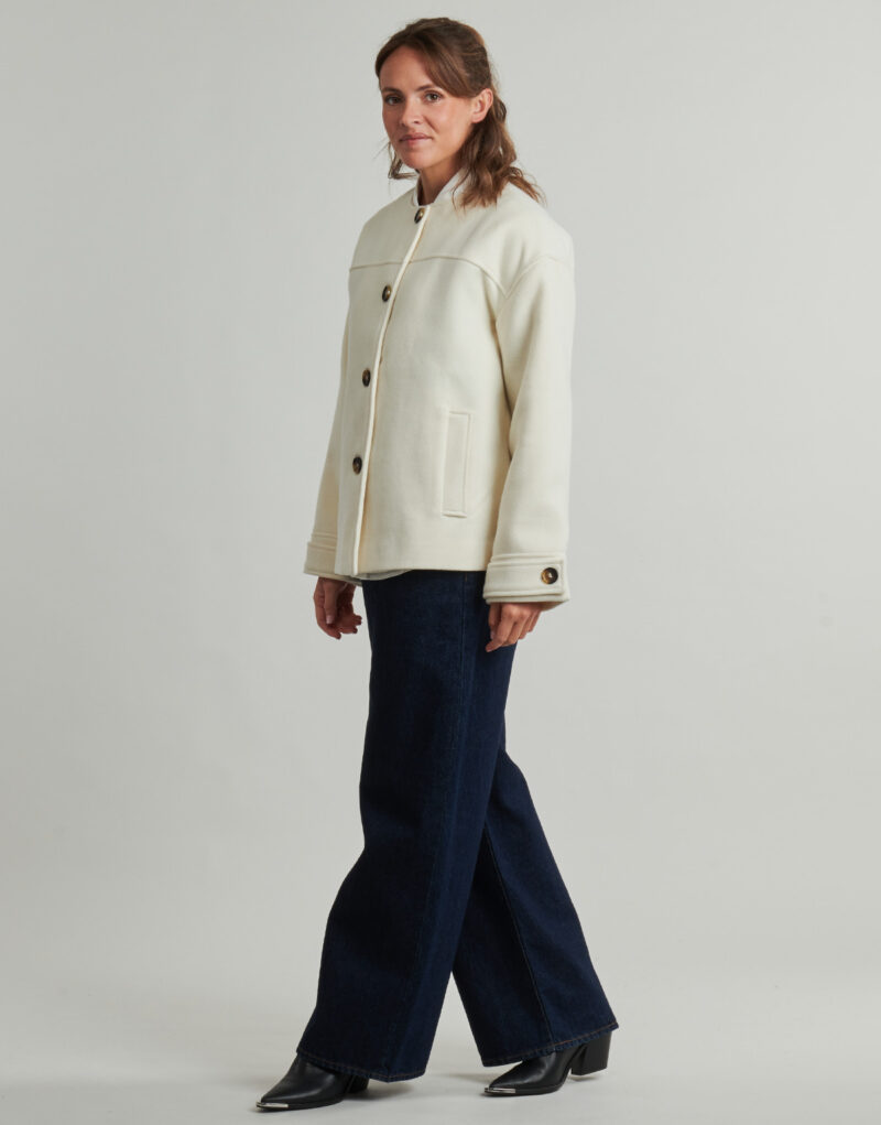 Giubbotto  JDY  JDYNELLY   Bianco -  Giubbotti Donna - 3
